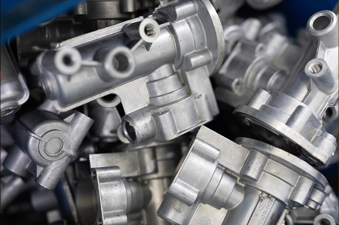 Aluminum part produced at the Bordomet casting plant in Turkey