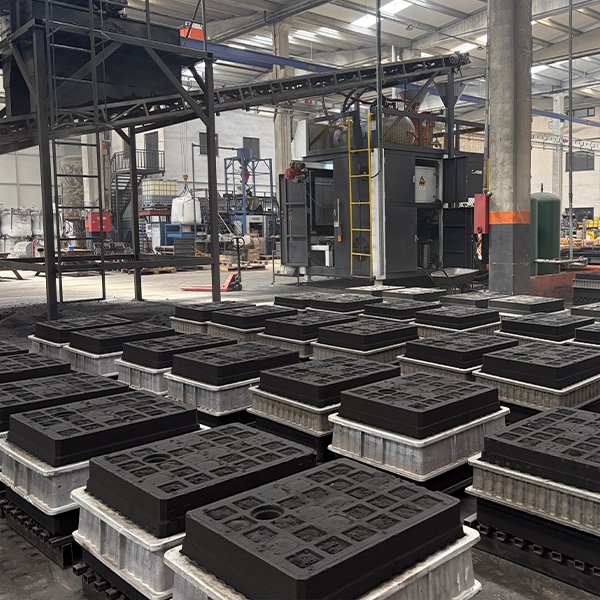 Precision metal casting production at the Bordomet foundry in Turkey