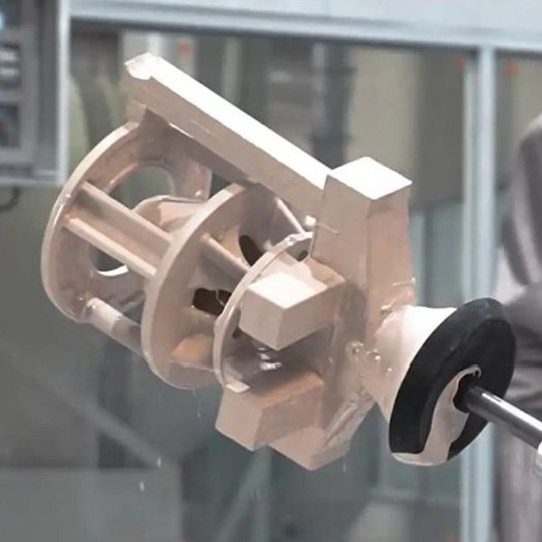 Investment casting production line at the Bordomet foundry in Turkey